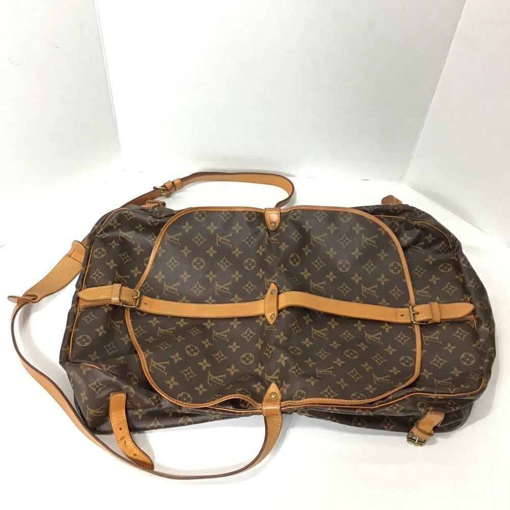 Louis Vuitton Vintage Monogram Double Sided Crossbody Shoulder Bag - Picture 9 of 16